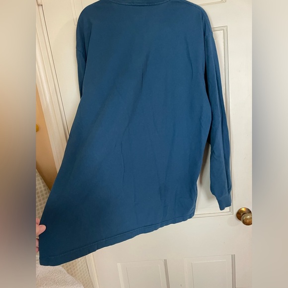 CARHARTT Men's Long Sleeve XL Original Fit T-Shirt Tee Shirt Blue Damaged - Picture 6 of 8